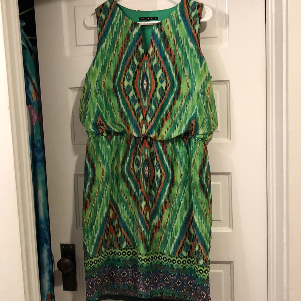 Green dress size 12